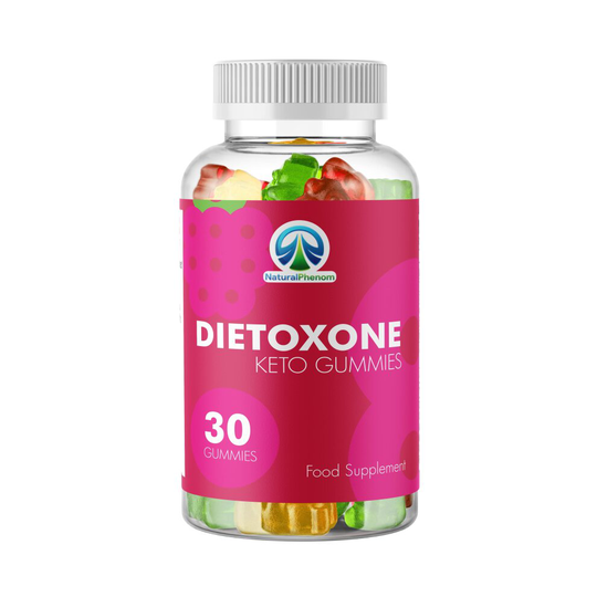 Dietoxone Keto Gummies Fat Burner 30 Gummies 1 Month Supply
