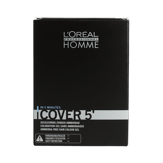 L'Oréal Professionnel Homme Cover 5' Grey Cover No 6 Dark Blonde 3 x 50ml