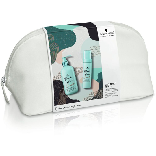 Schwarzkopf Mad About Curls Gift Bag Low Foam Cleanser + Whipped Foam