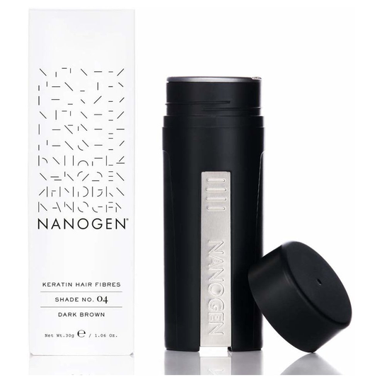 Nanogen Keratin Thickening Hair Fibres - Dark Brown, 30g