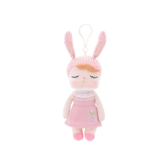 (Light Pink) 18cm Metoo Angela Sleeping Birthday Girl Stuffed Plush Baby Toys Pendent