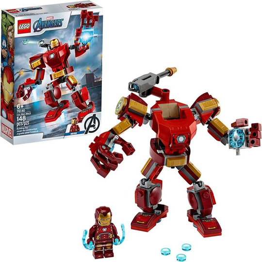 LEGO Marvel Avengers 76140 Iron Man Mech 148 Piece Building Kit