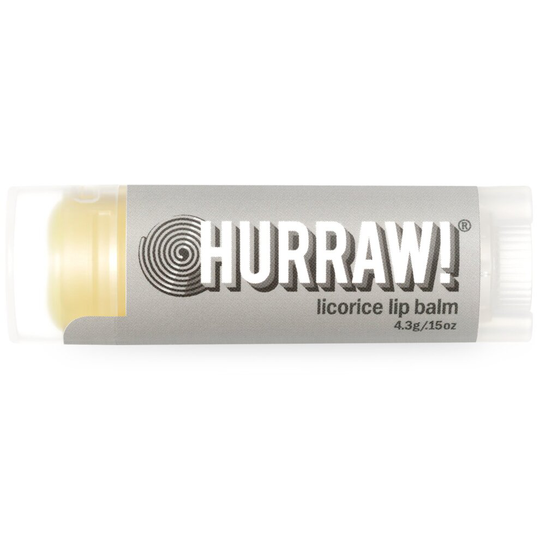 Hurraw! Balm, Licorice Lip Balm, 4.3g