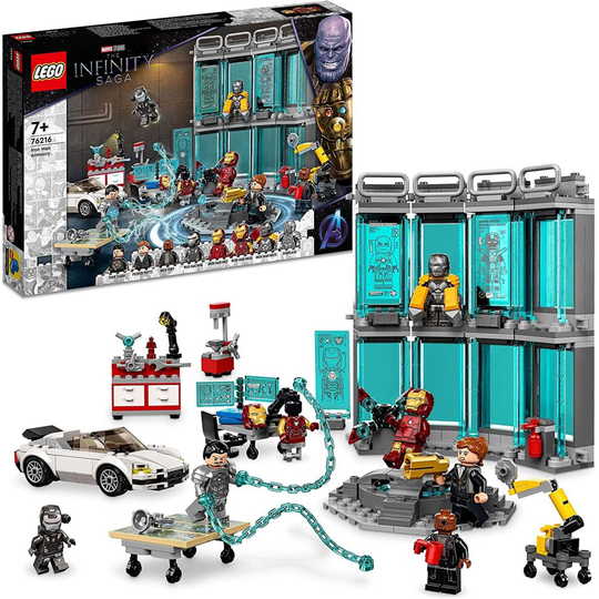 LEGO Marvel Iron Man Armory Set 76216
