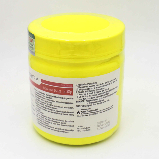 500g Numb Cream Skin Numbing Topical Anesthetics for Tattoo