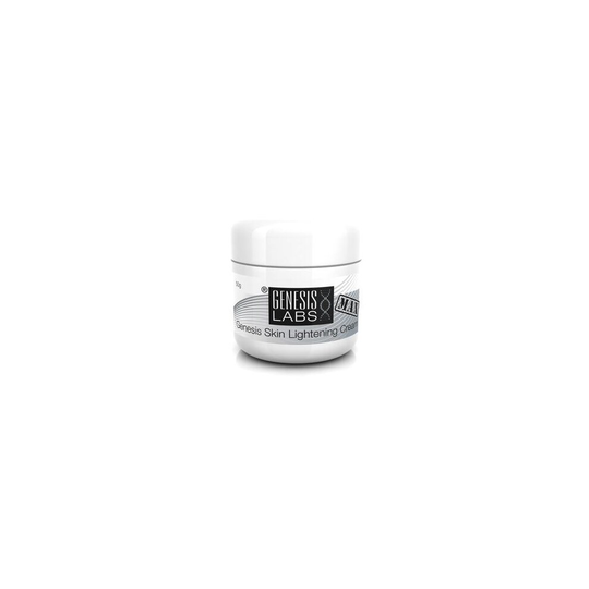 Genesis Skin Lightening Whitening Cream MAX Double Strength Intimate Bleaching Sensitive Brightening for Face Underarm Neck Armpit Elbows Knees 50ml