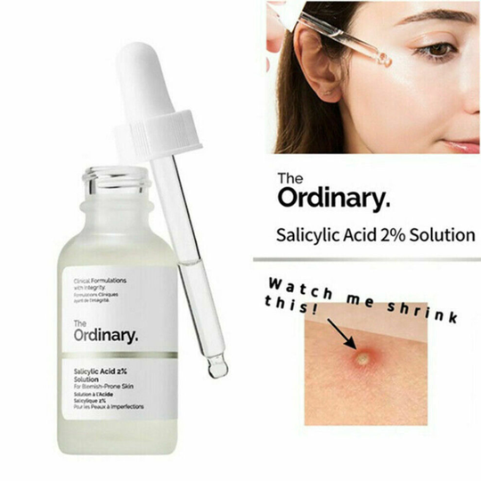 The Ordinary Salicylic Acid 2% Solution 30ml 2% Skin Peel Exfolia