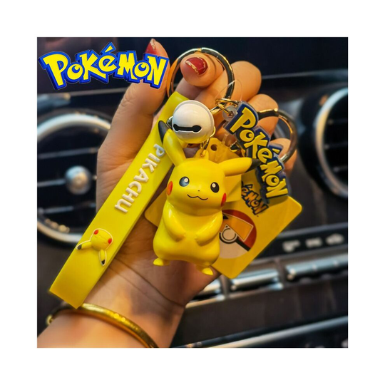(PikachuKeychains) (Pikachu Keychain) Genuine Authorized Pokemon Pikachu Sleep Model Blind Box Jewelry Gundam Duck