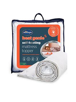 Silentnight Self Heating Topper - White