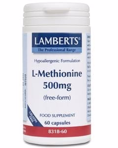 Lamberts L-Methionine, 500mg, 60Caps