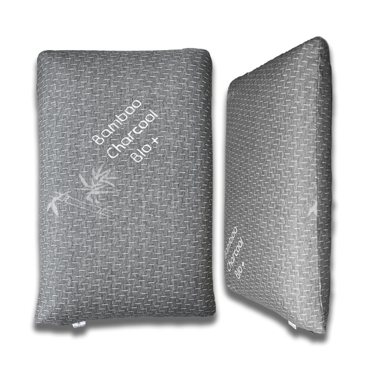 Charcoal bamboo Memory Foam Pillow for Pain Comfort (40X60X13CM)