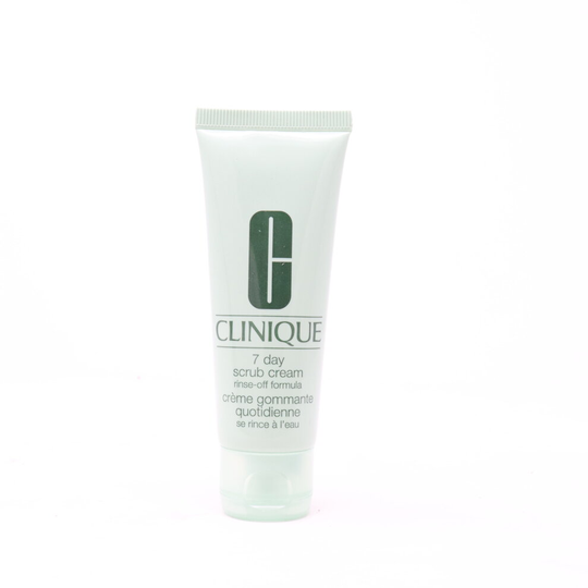 Clinique 7 Day Scrub Cream Rinse-Off Formula 1.7oz/50ml New