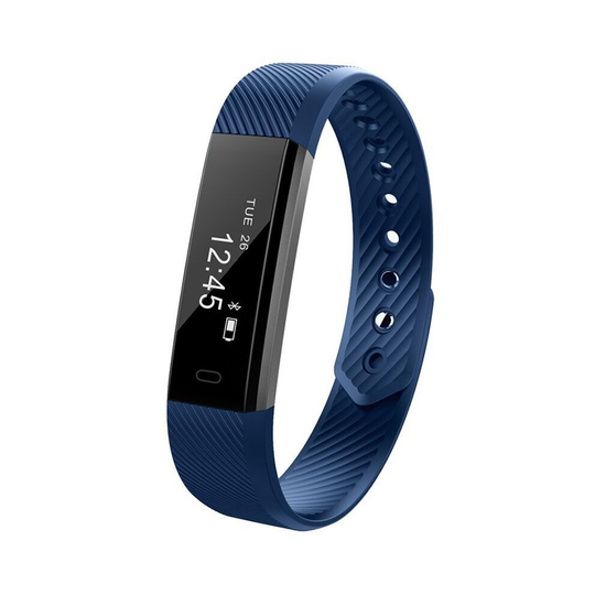 (Navy Blue) Sleep Sports Fitness Activity Tracker Wrist Band