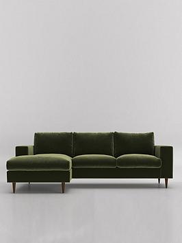 Swoon Evesham Fabric Left Hand Corner Sofa