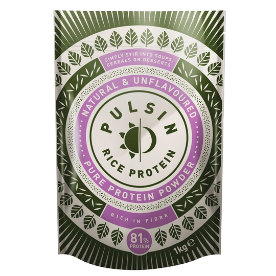 Pulsin Brown Rice Protein Powder, 1Kg