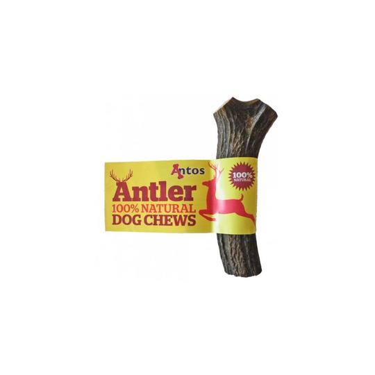 Antos Antler Dog Chew Medium - 100% natural SHAPES MAY VARY (Medium Antos Antler 76g -150g)