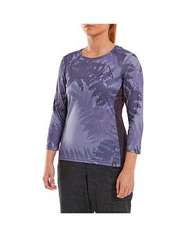 Altura Womens Kielder Lightweight 3/4 Sleeve Cycle Jersey - Black