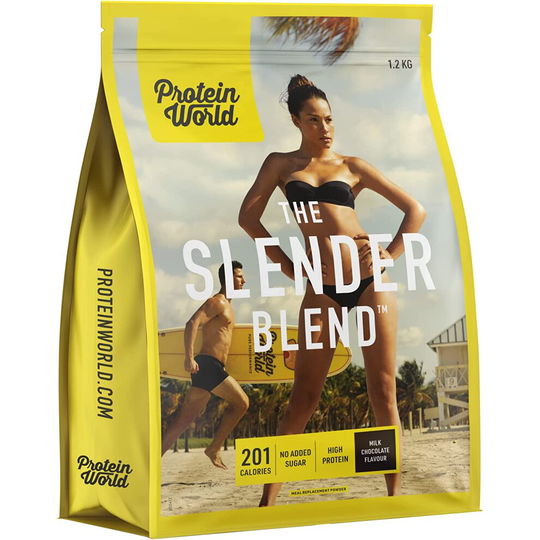 Protein World The Slender Blend Weight Loss Shake 1.2 kg Milk Choc
