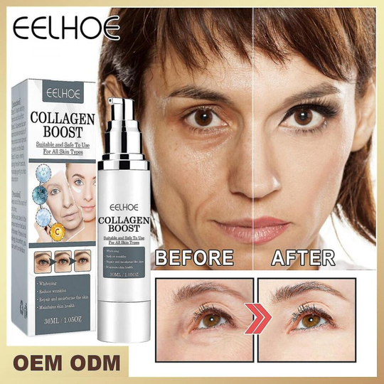 Eelhoe Collagen Anti-wrinkle Cream Collagen Age-defying Restructuring To Reduce Fine Lines, Moisturise And Firm The Skin 30ml Box