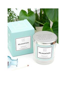 Treat Republic Personalised Relaxation Scented Candle