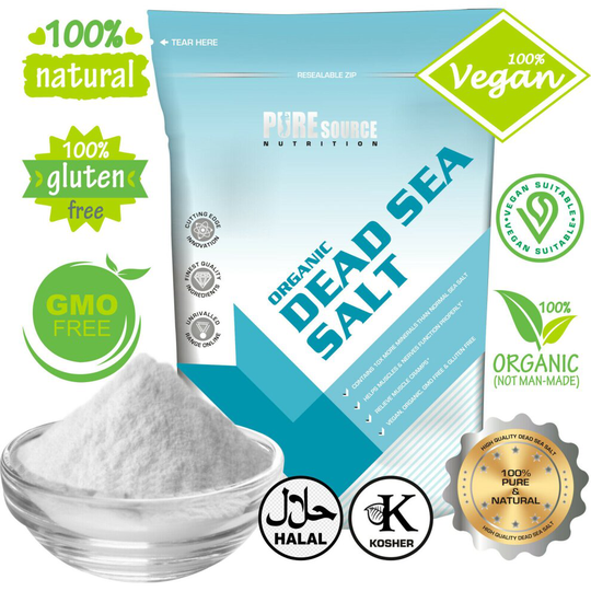 (10Kg) Dead Sea Salt Fine Organic FCC Food Grade Natural