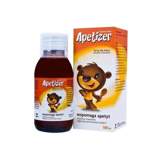 APETIZER JUNIOR Orange Syrup for Kids Supports Appetite 100ml