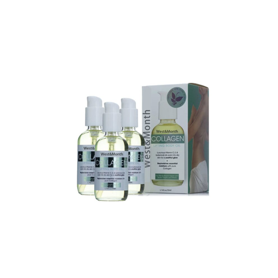 3PCS BeautyLady Collagen Lifting Body Oil,with Vitamin C,E for neck, decollete
