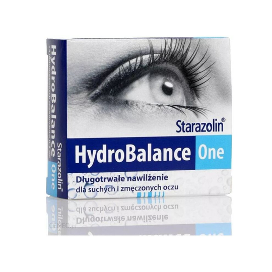 STARAZOLIN HYDROBALANCE ONE Tired Irritated Eye Drops krople do oczu 12 x 0.5ml VISINE