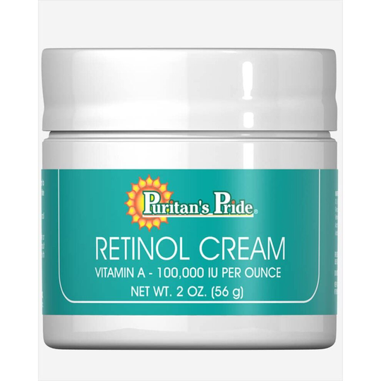 Puritan's Pride Retinol Cream, 2 oz, A 100,000 IU per oz