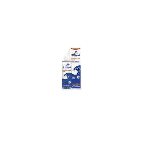 Sterimar - Nasal Spray - Congestion Relief - 100% Natural Sea Water - with Copper & Magnesium - 50ml