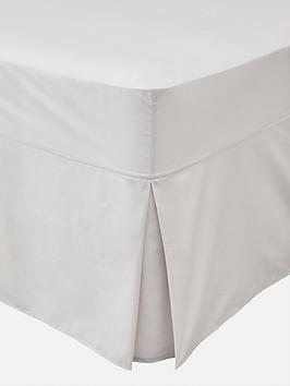 Very Home Non-Iron 180 Thread Count Box Pleat Valance