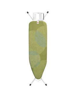 Brabantia Calm Rustle Ironing Board (B), Steam Unit, White Frame