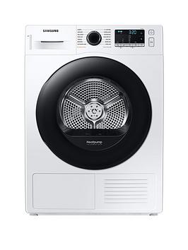 Samsung Series 5 Dv80Ta020Ae/Eu Optimaldry&Trade; Heat Pump Tumble Dryer - 8Kg Load A++ Rated - White