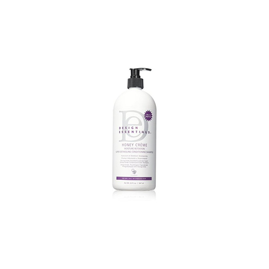 Design Essentials Honey Creme Moisture Retention Super Detangling Conditioning Shampoo, 32 Ounce