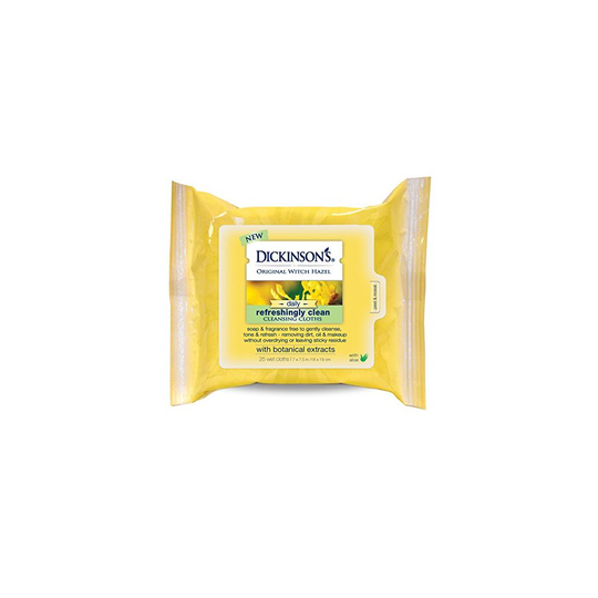 Dickinsons Refreshingly Clean Cleansing Cloths, 25 Count