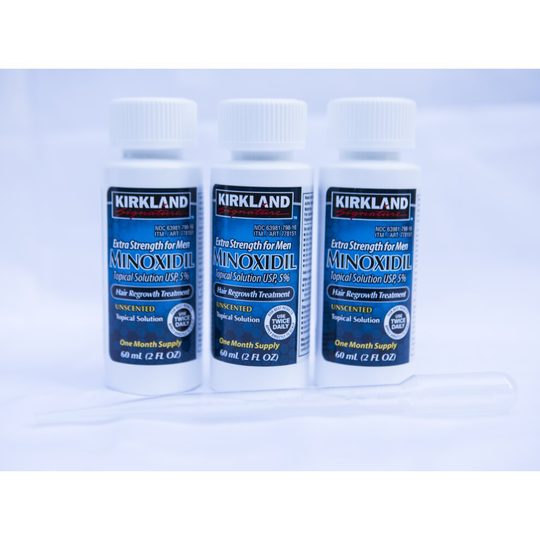 KIrkland MInoxidil Solution 5% - 3 Months Supply with Pipette