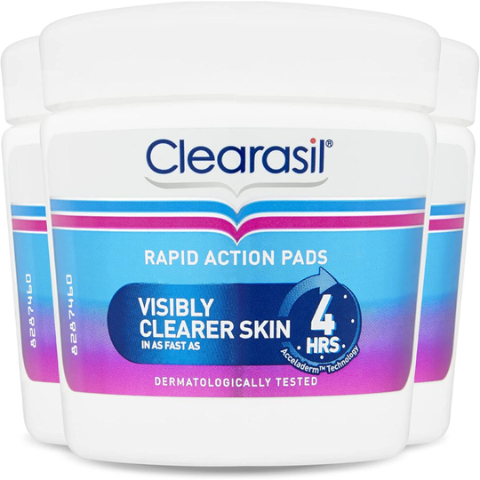 Clearasil - Ultra Rapid Action Resurfacing Pads 3 x 65 pads