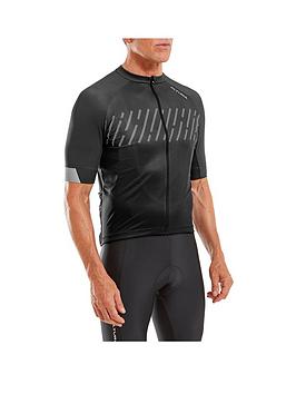 Altura Mens Airstream Short Sleeve Cycle Jeresy - Black, Black, Size M, Men