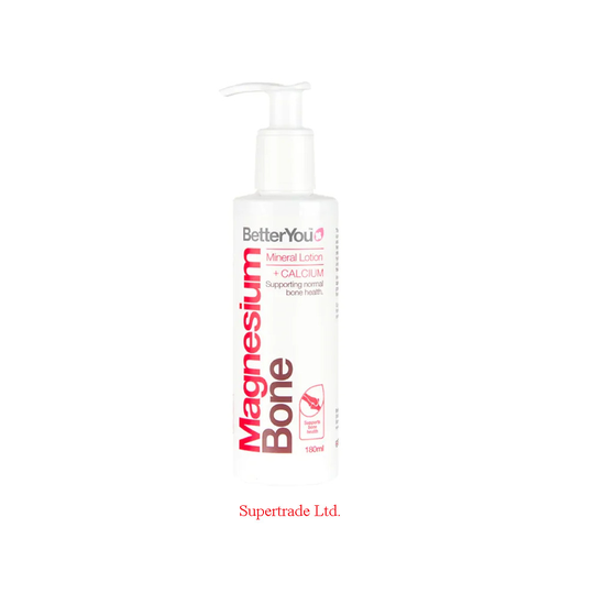 2 X Better You Magnesium Bone Lotion Mineral Lotion + Calcium - 180ml