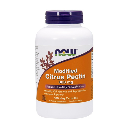 NOW Foods Modified Citrus Pectin, 180 vcaps (800mg)