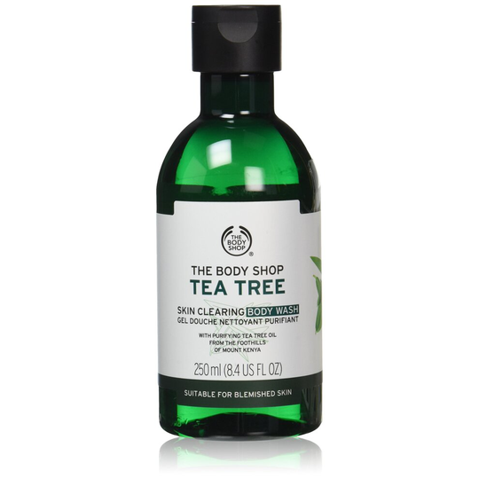 The Body Shop Tea Tree Skin Clearing Body Wash, 8.4 Fl Oz (Vegan)