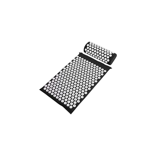 Acupressure Mat Set - Acupuncture Mat and Acupuncture Pillow for Relaxation and Pain Relief - Massage Mat, Acupressure Cushion, Washable Cover an