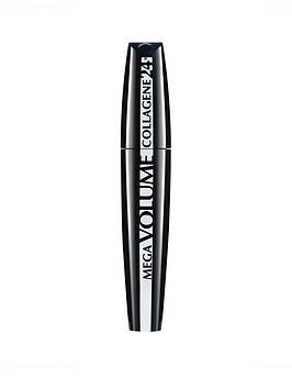 L'Oreal Paris Mega Volume 24H Collagen Mascara, Extra Black