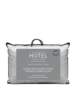Very Home Luxury Anti-Allergy Goose Feather And Down Pillows (Pair)