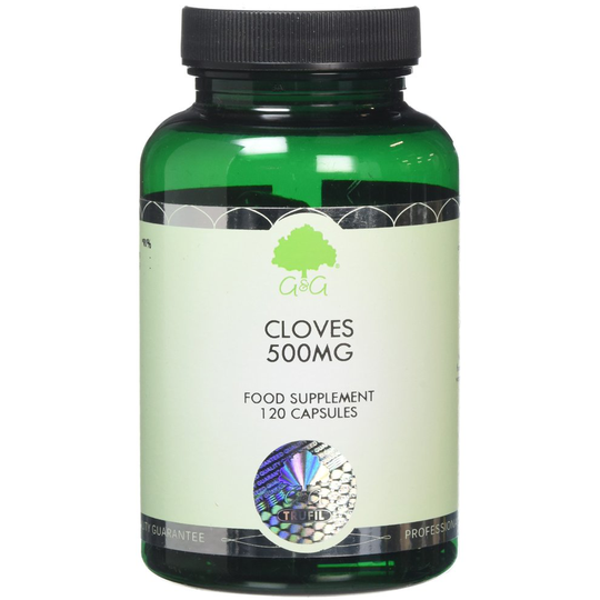 G&G Vitamins 500 mg Cloves Capsules