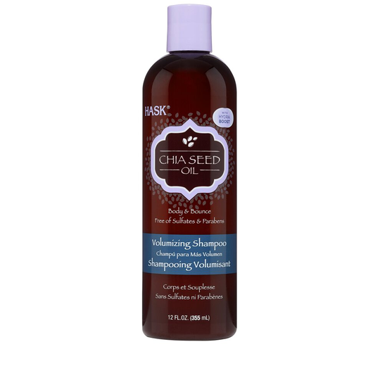 Hask Chia Seed Oil Body & Bounce Volumizing Shampoo, 12 Oz