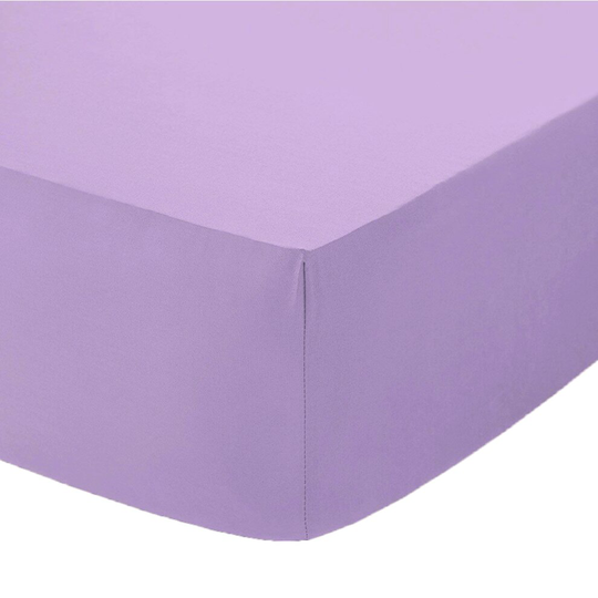 (Lilac, King) Extra Deep 16" (40cm) Fitted Bed Sheets