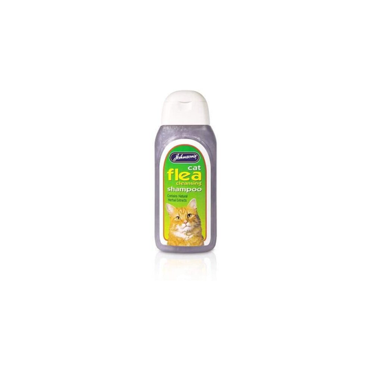 JVP Johnsons Vet Cat Flea Cleaning Shampoo, 200 ml