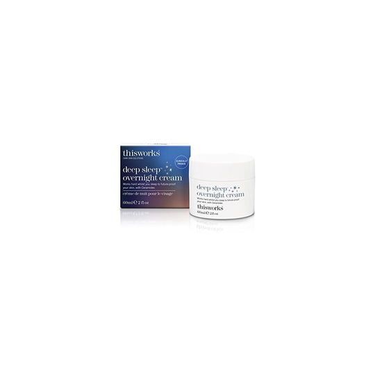This Works Deep Sleep Overnight Cream, a Light-Weight Face Cream with Persian Silk Tree Extract, Ceramides & Copper PCA, to Help Fight Signs of