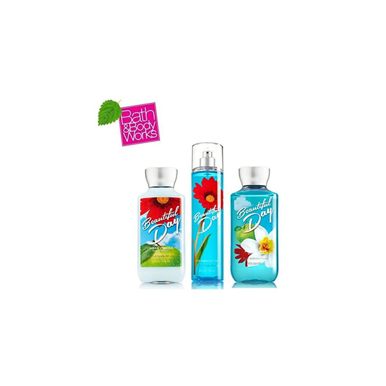 Bath & Body Works Beautiful Day Gift Set - All New Daily Trio (Full-Sizes)